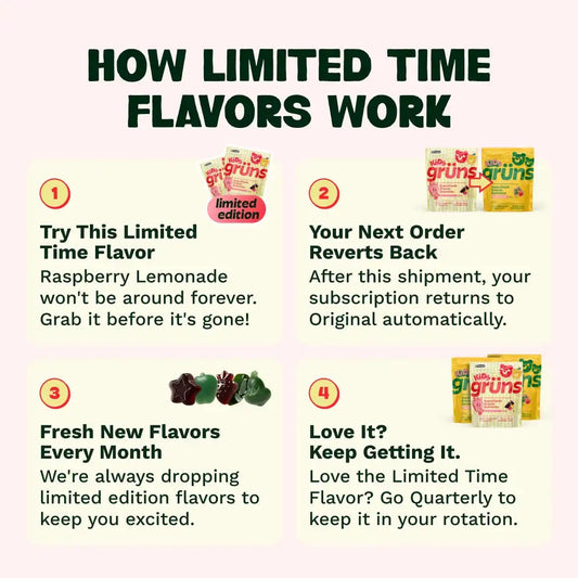 Grüns Kids Raspberry Lemonade